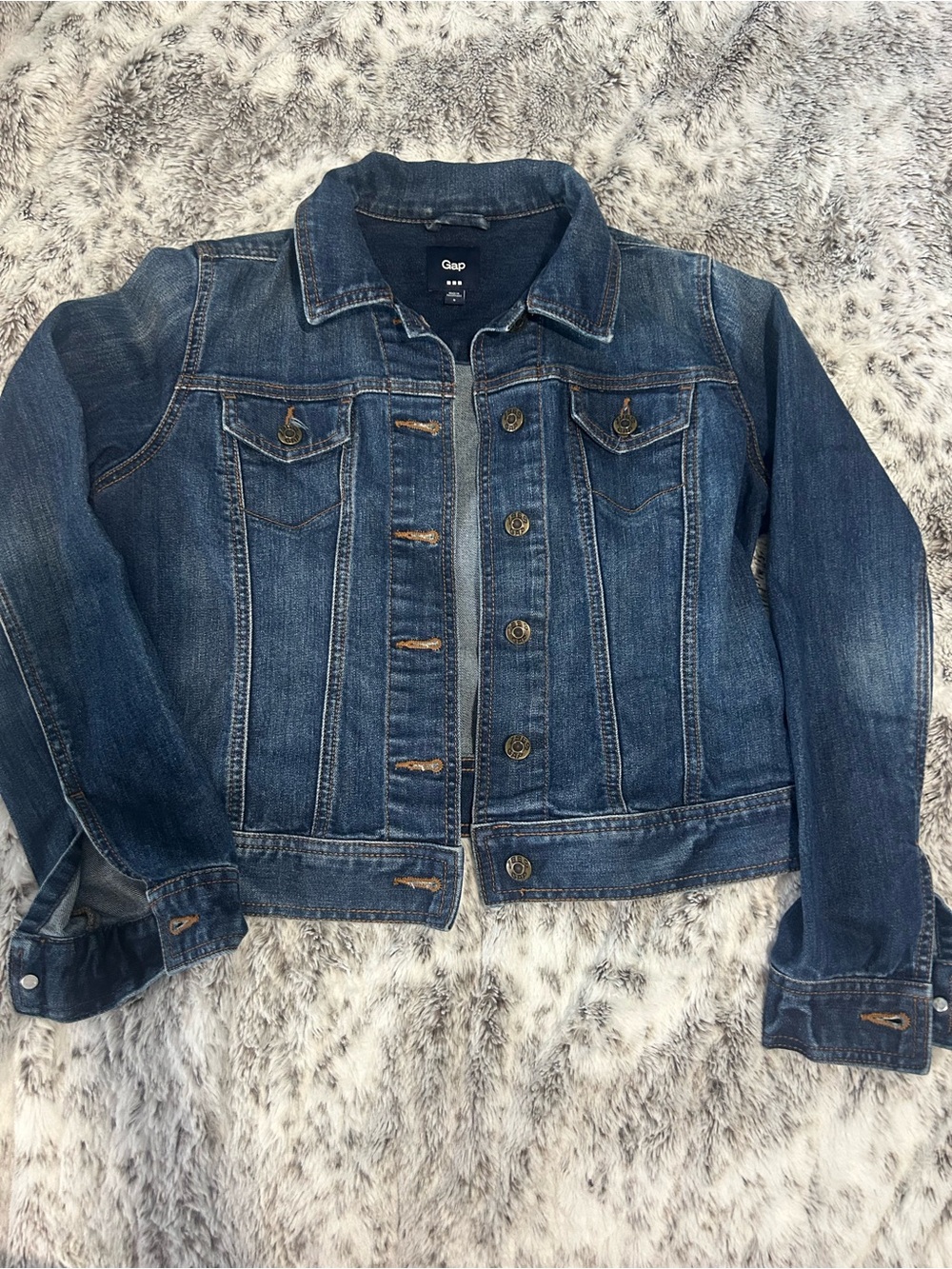 GAP Classic Medium Blue Denim Jacket